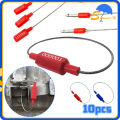 10pcs Kabel Seal Segel Kontainer Segel Kawat Bahan Baja Cable Seal Untuk Pengaman Pengiriman. 