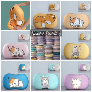 📣GIẢM SỐC📣Gối Cao Su Non Bụng Mèo Siêu Êm Mềm Cho Bé Đi Học (Tặng Kèm Vỏ Gối) - Nemtot Bedding