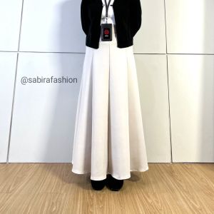 Rok Audy Skirt Korean Style Scuba Premium Loose Wanita