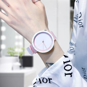 นาฬิกาสนูปปี้สำหรับผู้หญิงผู้ชายผู้หญิงเทรนด์เรียบง่ายสายรัดซิลิโคนนาฬิกาแฟชั่นนาฬิกาควอตซ์นาฬิกาข้อมือสำหรับผู้หญิงคู่นักเรียน