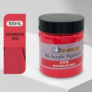 100ML Acrylic Paint Set For Painting Poster Textile Fabric Pigment Painting Set Acrilic Paint W60