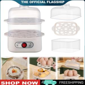 [LEAZEN]Mini Electric Food Steamer with Multiple Layers Suitable for Eggs Vegetables and Small Food Portions