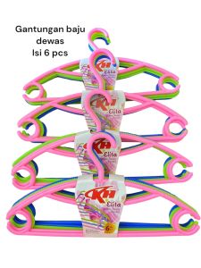 Gantungan Baju Plastik / Gantungan Baju dewasa
