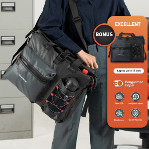 Promo Tas Selempang Premium Laptop Rolltop Travelling Urban Factor - Excellent terlaris