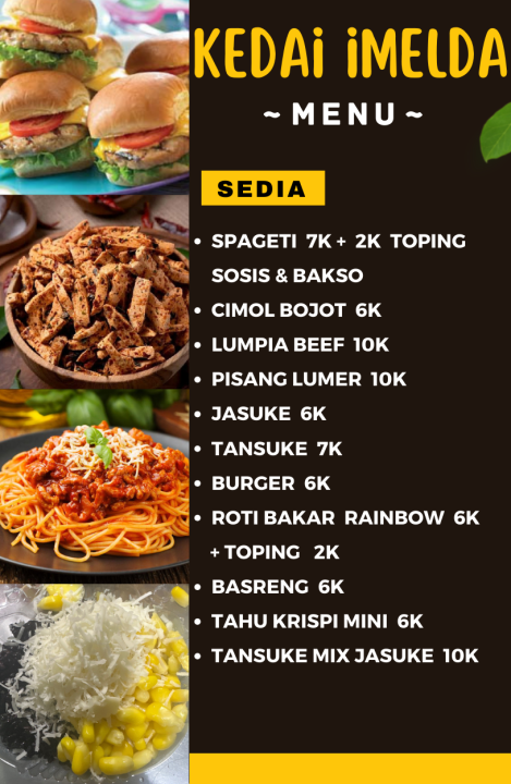 CETAK DAFTAR MENU MAKANAN DAN MINUMAN / DAFTAR MENU ES/ DAFTAR MENU ...