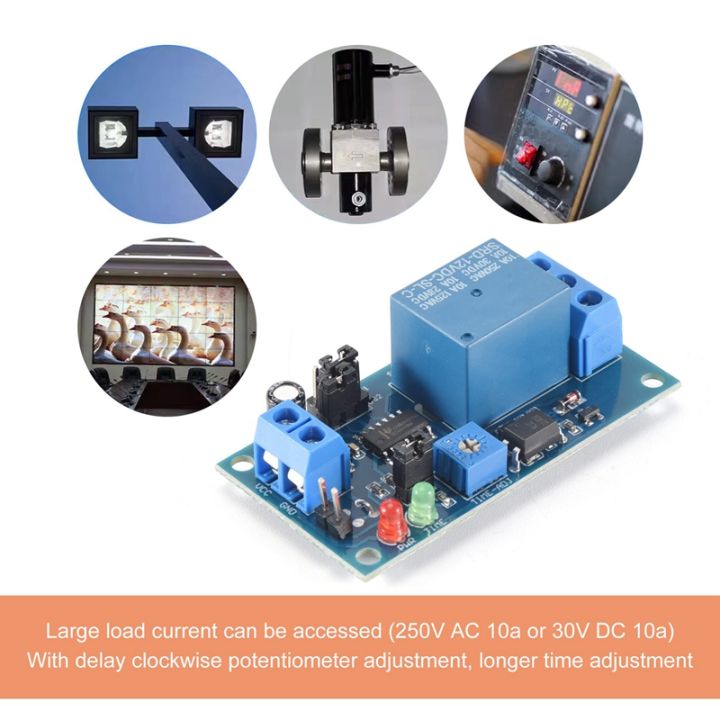 [PIA Store] Selected12V DC Delay Relay Delay Turn on / Delay Turn Off ...