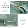 Dansunreve Washed Cotton Duvet Cover Single Queen Plain Quilt Cover Grey Blue Coffee Khaki Pink Quilt Cover King/Super King. 
