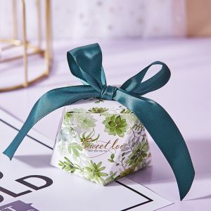 🇲🇾 Wedding Party Birthday Favour Goodies Gift Souvenir Doorgift Candies Diamond Shape Candy Box Kotak Gula-Gula Kahwin