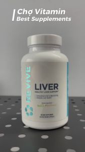 Thực Phẩm Bảo Vệ Sức Khoẻ Revive Liver - Bảo Vệ Và Phục Hồi Chức Năng Gan Giải Độc Gan By CBUM - giúp làm sạch giải độc phục hồi và bảo vệ gan một cách tự nhiên. Sản phẩm chứa các thành phần được nghiên cứu kỹ lưỡng bao gồm chiết xuất cây kế sữa