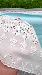 RENDA KATUN JEPANG KUALITAS HALUS LEBAR 11 CM PER PIECES