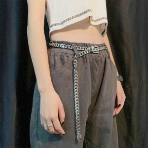 MillionGrid 1 cái phụ nữ của chuỗi vành đai kim loại eo chuỗi ăn mặc thắt lưng kim loại vành đai có thể điều chỉnh