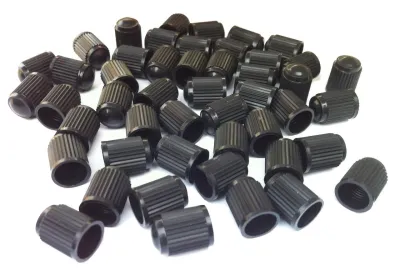 Plastic Tyre Valve Stem Cap (Tire Caps) - 10/pack