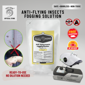 Pest Gone Citronella-Based Non-Toxic Mosquito & Fly Killer Fogging Solution for Garden and Large Areas