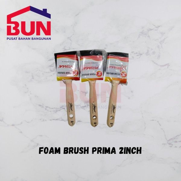 Prima Foam Brush Kuas Busa 22 Inch Cat /PRIMA FOAM BRUSH 2/ KUAS BUSA FOAM SPONS BRUSH X ACE OLD