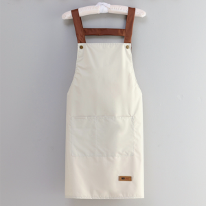 Waterproof Apron Coffee Shop Barber Working Bib Kitchen Cooking Aprons BBQ Apron Waterproof and oil-proof Apron