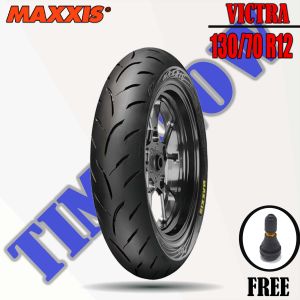 Ban Motor VESPA MATIC // MAXXIS VICTRA 130/70 Ring 12 Tubeless