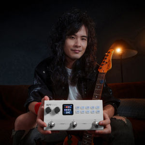 KPT PRO Guitar Multi-Effects Pedal Dual-Core DSP 120 Presets 60 AMP Sims 25s Looper Drum Machine KPT PRO For Tank G upgraded