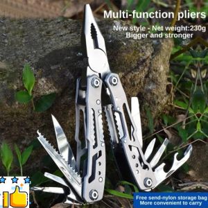 Pocket Pliers Folding Pliers Mini Portable Folding Pliers Cutter Pliers Saw Kit Outdoor Camping
