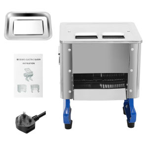 ✨✨EDWARD Stainless Steel Electric Meat Slicer Cutter Shredder Double Cut Meat Cutter Home Kitchen Food Cutting Slicing Machine