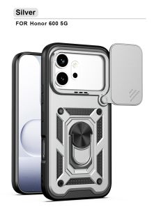 Shockproof Magne Ring Holder Armor Case For Honor 600 Lite Honor600 Pro 5G Camera Protection Cover For Honor 600 Funda