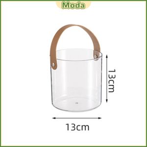 Moda Multifunctional Plastic Fruit Basket or Ice Bucket Transparent Storage Bucket