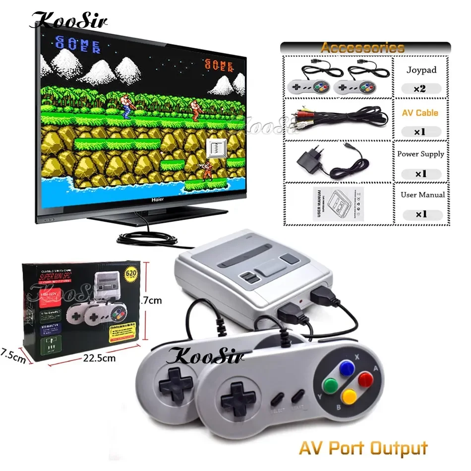 First Dreams Super SNES Mini Family TV 8 Bit Video Game Console Retro  Classic AV Output Video Handheld Game Player Built-in 400 Games (Mi-CAM#400  console) | Lazada PH