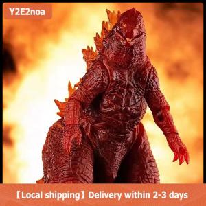 【Local shipping】 Godzilla X Kong : The New Empire New Colors Action Anime Figure Titan Godzilla 22cm Soft Monster Doll Model Ornaments Toys