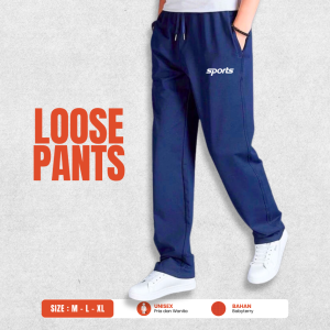 ( BISA COD ) Celana Panjang Pria - Celana Trening Panjang - Celana Olahraga Pria / Wanita Terbaru