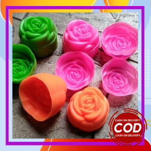 Isi 12 Cetakan Bentuk Mawar Serbaguna Cetakan Bolu Kukus Kue Puding Jelly Coklat Bentuk Bunga Mawar
