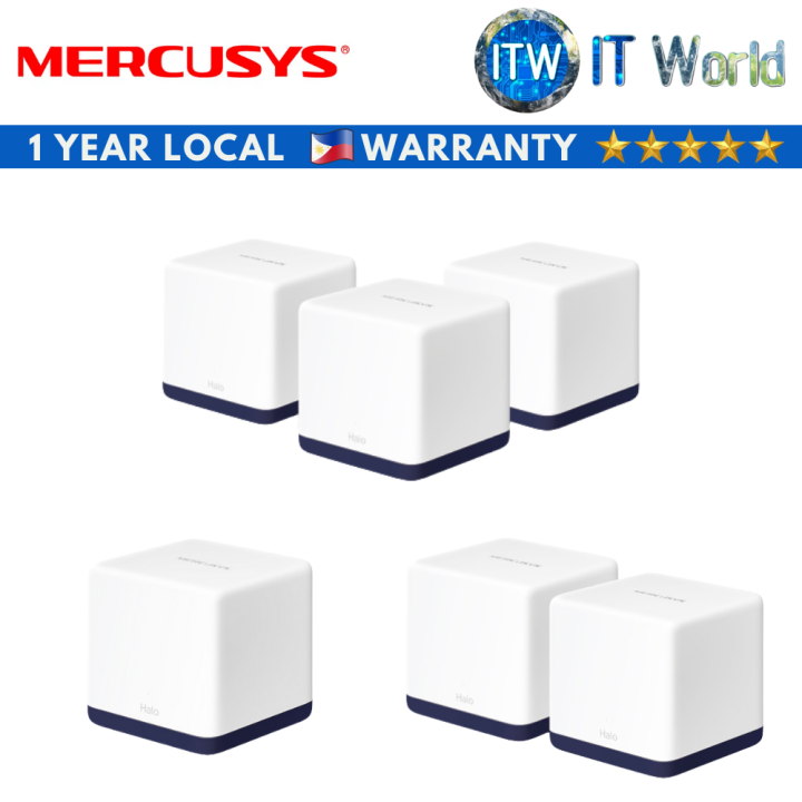Mercusys AC1900 Whole Home Mesh Wi-Fi System Router (1-pack, 2-pack, 3 ...