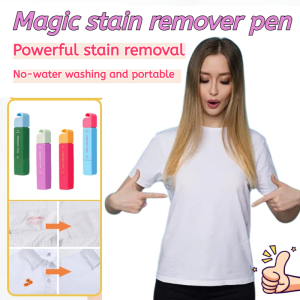 [Oil Stain Killer] Quick Stain Remover Pen No-Wash Instant Stain Remover Pen Clothes degreasing clea