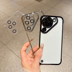 Ultra Thin Transparent Frameless Case For Huawei Pura 90 80 70 P60 P50 Pro Mate 80 70 60 ProMax Ultra Nova 15 14 13 12 11 Cover