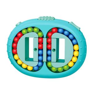 Mainan Puzzle Magic Cube Pop it Finger Spinner  Magic Bean Fidget fun Double Flip