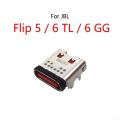High Quality 2PCS/Lot For JBL Flip 5 / JBL Flip 6 TL GG Bluetooth Speaker USB Charging Dock Charge Socket Port Jack Connector Type-C Tpe WCX31118 N156. 