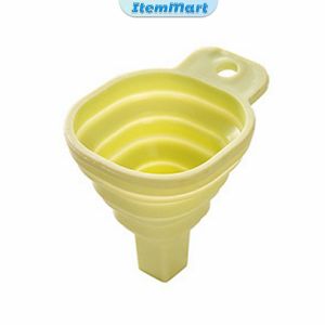 ItemMart Foldable Silicone Funnel Hopper Oil Liquid Filling Tools Kitchen Supplies
