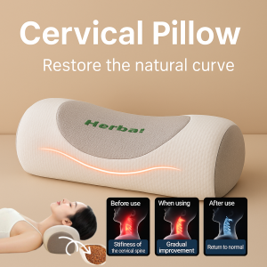 หมอนรองคอบัควีท หมอนรองคอแบบดึงรั้ง หมอนรองกระดูกสันหลังโค้ง หมอนสำหรับบรรเทาอาการปวดเมื่อย (หมอนรองคอบัควีททั้งใบและหมอนแบบดึงรั้งกลับ)