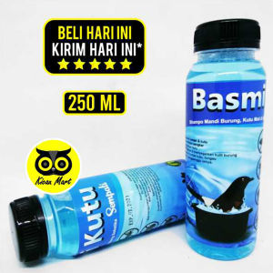 Kicau Mart Shampo Sampo Burung Obat Basmi Kutu Sempati Pembasmi Jamur Atasi Kutuan Jamuran Bulu Kusam Iritasi Kulit Untuk Lovebird Kenari Murai Kacer Anis Cucak Pleci Perkutut Ciblek Cucak Dll ZEROUC1