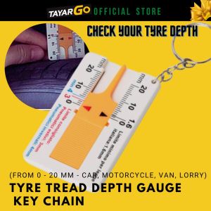 TAYARGO Tyre Gauge Tire Gauge Tyre Depth Gauge Tyre Depth Checker Tyre Tread Depth Gauge Tyre Depth Meter Tire Tread