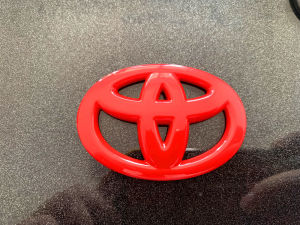 sale for Toyota VIOS COROLLA PRIUS car sticker steering wheel logo emblem badge decals car styling interior