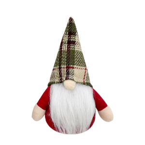 ตุ๊กตาไร้หน้าคริสต์มาสข้ามพรมแดนตุ๊กตาคนแคระจี้ต้นคริสต์มาสอุปกรณ์ตกแต่งคริสต์มาสของขวัญปีใหม่