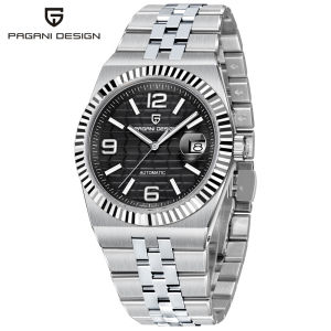 PAGANI DESIGN Mechanical Mens Wristwatch Japan MIYOTA 8215 Stainless Steel Sports Waterproof Mens Watches Top Brand Luxury Sapphire Automatic Watch For Men PD-YS027