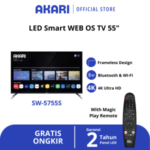 Akari Smart TV 4K SW-5755S 55 inchi WEBOS