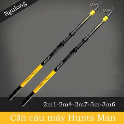 Cần câu máy Hunts man trâu bò nhấc tĩnh 3.5 kg chất liệu Carbon