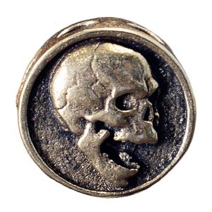 Độc đáo nghệ thuật sọ hạt cườm kim loại mặt dây chuyền cho Paracord và tự làm những người đam mê làm Paracord hạt