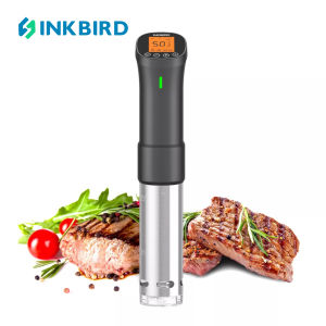 INKBIRD ISV-200W Sous Vide Cooker Culinary Cooking UK Plug Wi-Fi Precision Cooker1000W Stainless Steel  Immersion Circulator Remote Control Free APP Timer Alarm Kitchen supports IOS and Android