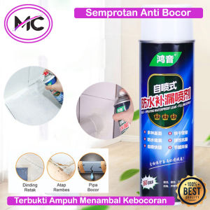 Semprotan Anti Bocor Ajaib Waterproof Spray Waterproof Leak Proof Spray Tape Perekat Ajaib Semprotan Penambal Pelapis
