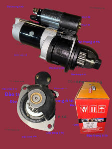 Đề 254 11 răng cong zida mới 100% đề xe ô tô 35 tấn đến 6 tấn xe ben xe thùng 3 tai 24v 5.2kw lắp cho máy 4108 cửu long trường hải