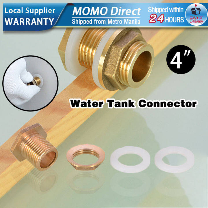 Water Tank Connector Fittings Solid Brass Water Tank Adapter 1/2”DN15