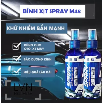 Chai xịt nano chống thấm nước kính gương chiếu hậu cho xe ô tô xóa tan nổi lo gương mờ khi đi trời mưa