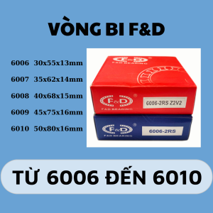 Vòng bi F&D 6006 6007 6008 6009 6010